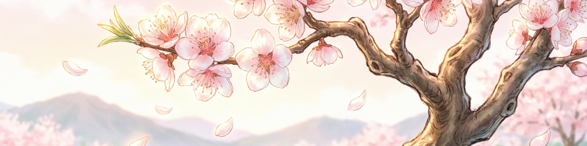 Персиковое дерево's banner